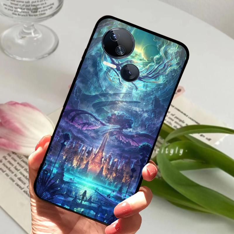 For Tecno Spark 10 5G Case Shockproof Soft TPU Silicone Phone Cover For Tecno Spark 10 5G Funda  Spark10 5G New KI8 Capa Cartoon