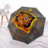 Spain National Football Team Pattern, Automatic Folding Umbrella, Portable and Foldable Design, 8 Ribs, a Christmas or Birthday Gift.