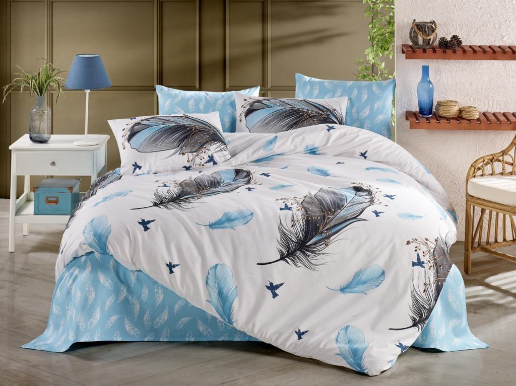 

Пододеяльник Dünya Classic Комплект пододеяльников Флора Синий