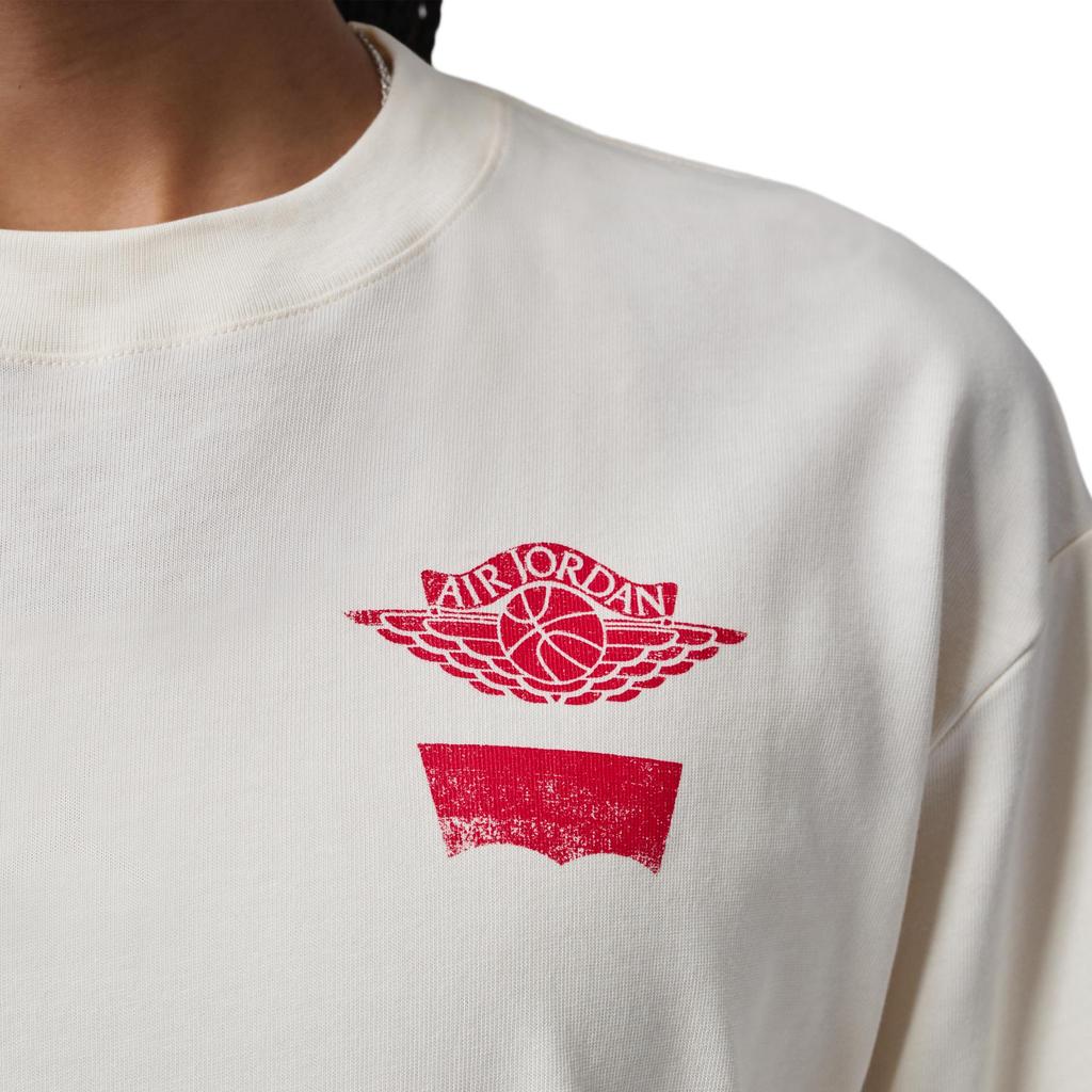 Jordan T-shirt Unisex z okrągłym dekoltem i długim rękawem IM6731-110