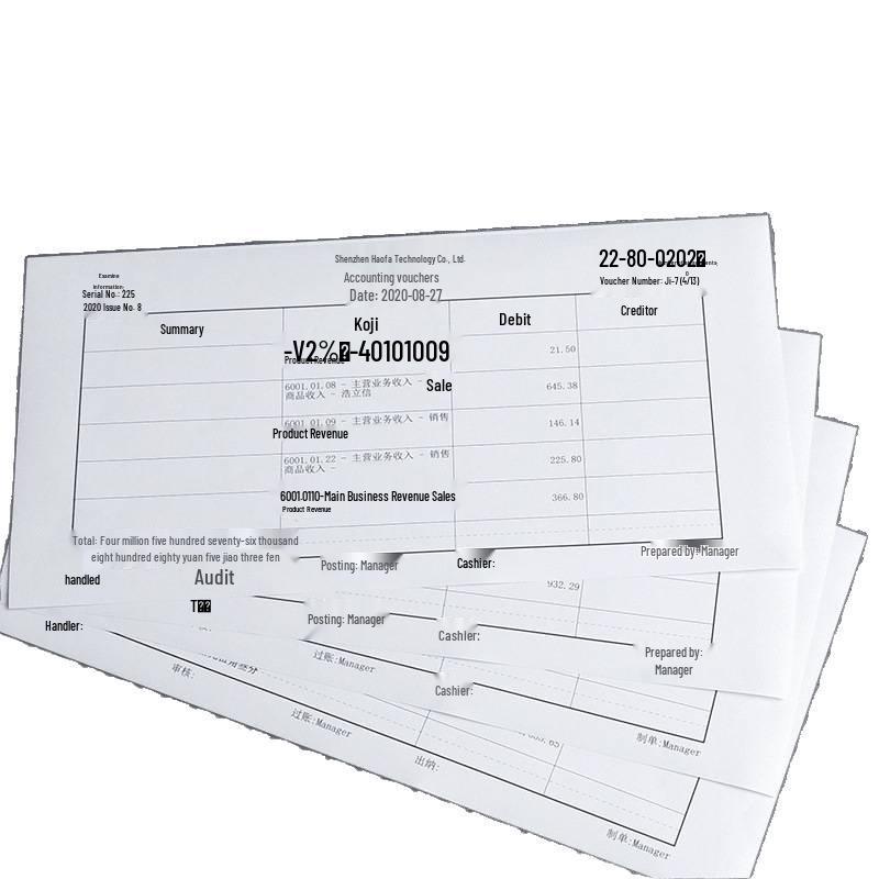 Haolixin Thickened Accounting Voucher Paper