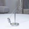 The Fisherman Balancing Sculpture Polished Stainless Steel Fisherman Balancing Handicraft Ornament Desktop Craft Decoration