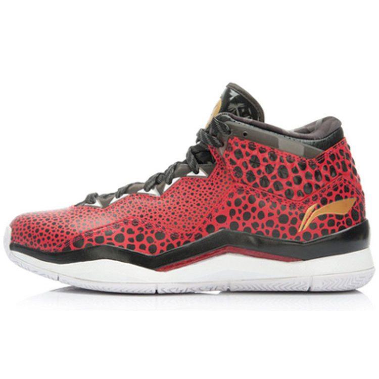 Li Ning WOW 3 Red Sea Basketball Shoes Men's Red Black ABAJ013-36