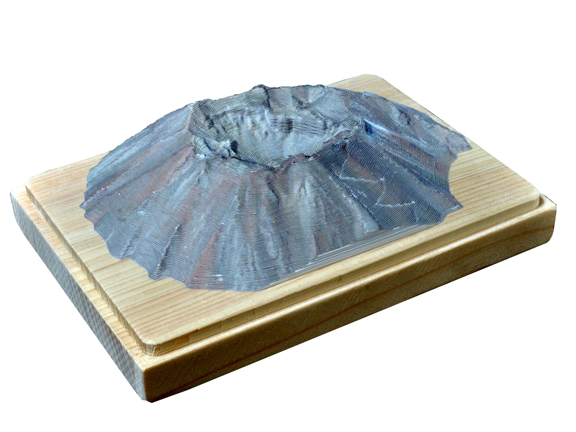 

Kamitake 1/15,000th scale replica of Mount Fuji s summit (kit)