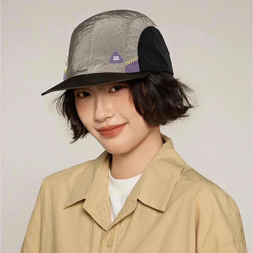 Baseball Lettering Alphabet Peak Flat Brim Women  Men For Neutral Gender Fresh Caps Peaked Hats Sunshade Retro Breathable Quick Drying Versatile