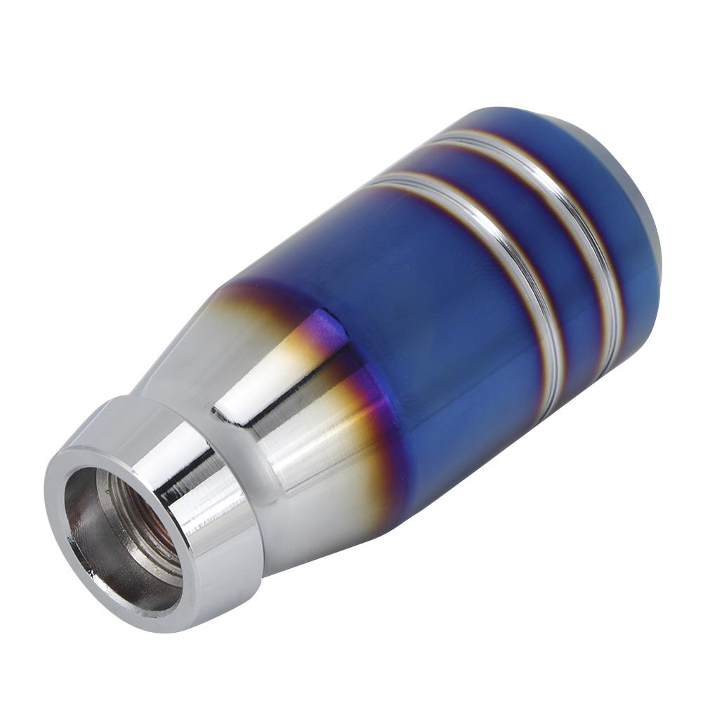 

Aluminum Transmission Shift Lever Knob Manual Shifter Head with Threaded Adapter
