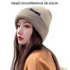 Unisex Autumn Winter Knitted Hat Soft Thickened Woolen Hat Warm Breathable Beanies Hat Women Men