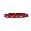 Diamond belt, women's genuine leather pure cowhide pants belt, wide diamond-encrusted, cut out genuine leather