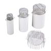 Stainless Steel Roof Floor Drain Leaf Debris Trap Easy Installation Balcony Drainage Cover Anti-blocking Gutter Guard