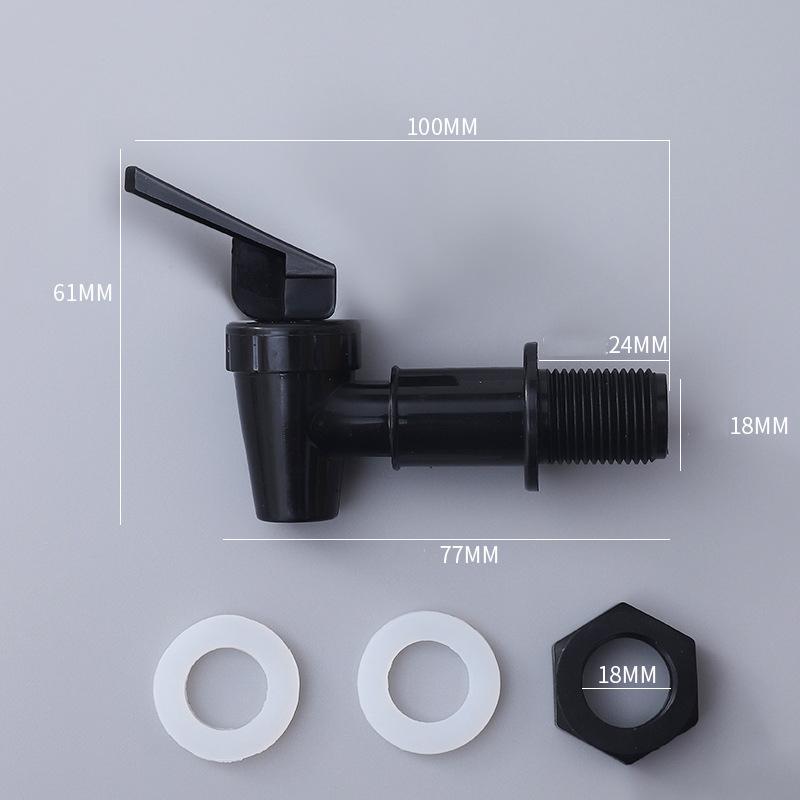 Lift-Up Water Drink Dispenser Faucet PP Plastic Cold Water Bottle Tap Replacement Valve For Wine Bucket Juice Bucket Kitchen