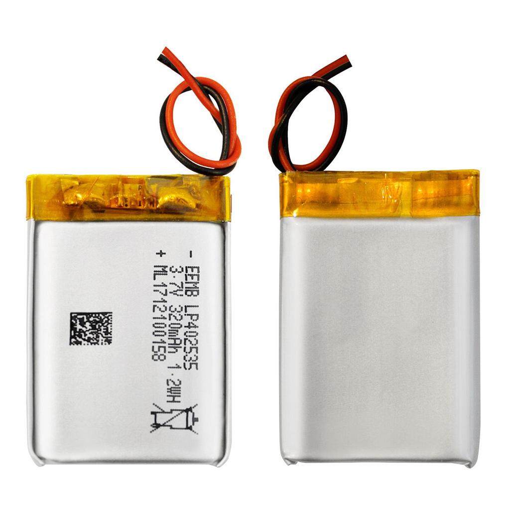 EEMB LP402535 3.7V 320mAh Polymer Lithium Battery with Protection Board