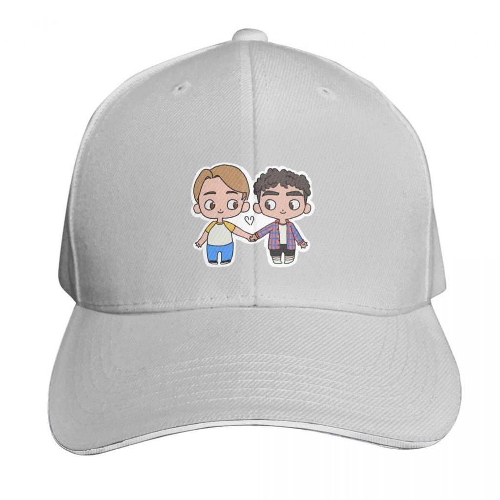 Heartstopper Nick Charlie Baseball Cap Moisture Wicking Quick Dry Curved Brim Classic Fit Low Profile Unstructured