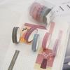 5pcs*5m Solid Color Bullet Journaling Adhesive Tapes Scrapbooking Sticker Masking Tapes Washi Tape Set Stationery Tapes