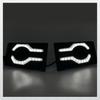 Car LED DRL For Toyota Land Cruiser LC76 LC78 LC79 2023 2024 Daytime Running Lights Fog Light with Turn Signal Fog Lamp Cover