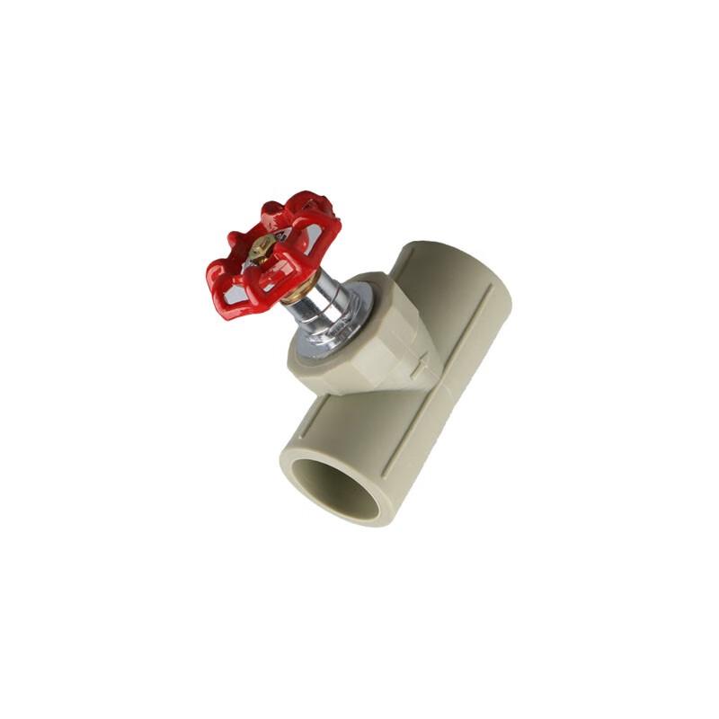 PPR Gray Lift Stop Valve Water Pipe Fitting