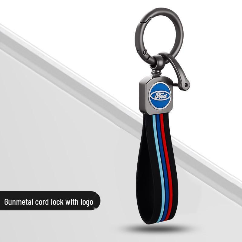 2018 Ford Taurus, Mustang, Raptor, F150, Explorer Key Case - Metal Shell with Buckle