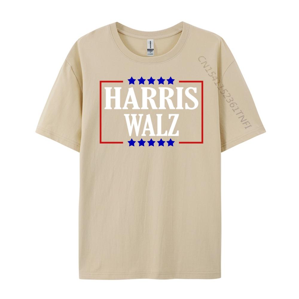 Kamala Harris President Tim Walz Vp Harris Walz Unisexs Designer T Shirt Soft Luxury Brand Character Tees