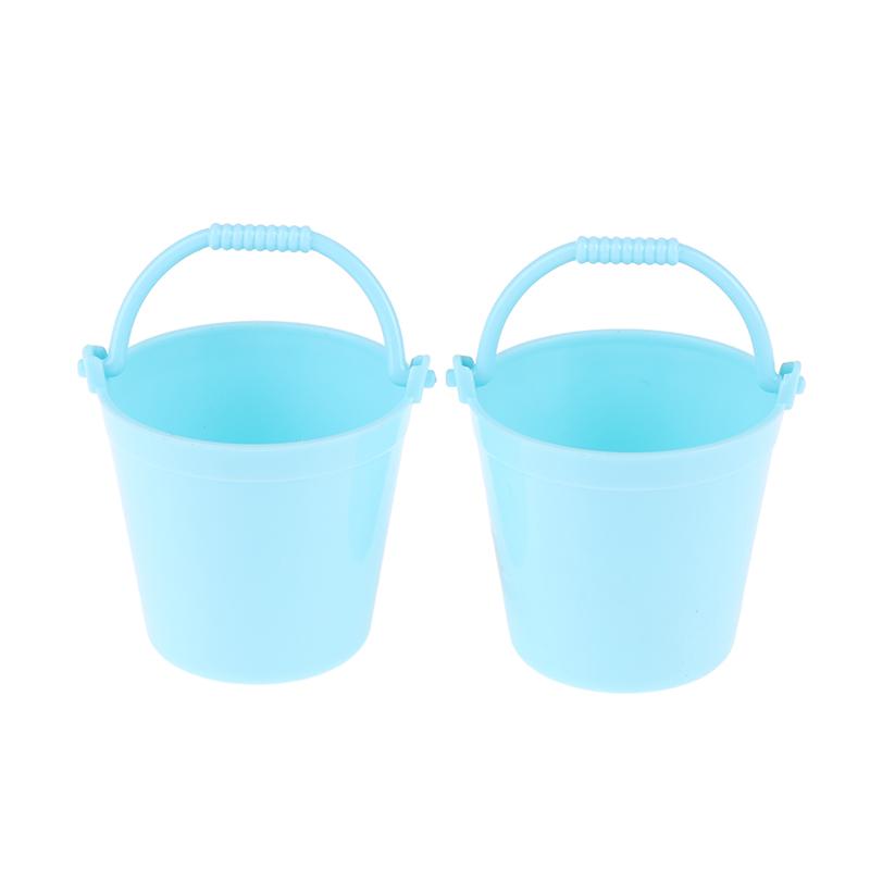 1:12 Dollhouse Miniature Watering Can Bucket Sprinkler Shovel Model Gardening Tools Decor Toy Doll House Accessories