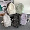 Cute little fresh school casual fashion schoolbag female junior high school student backpack middle school student travel backpack