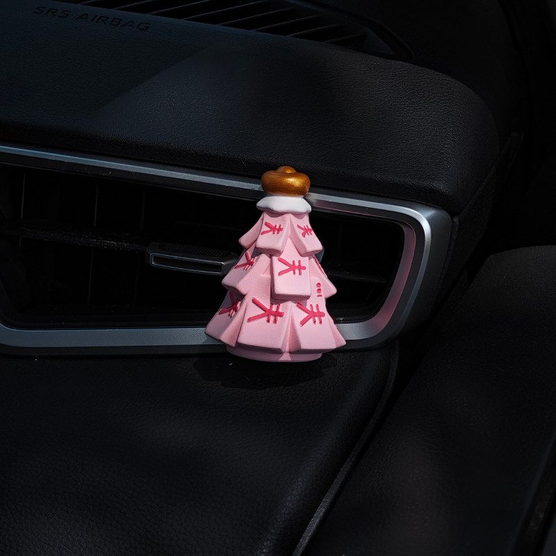 Car Air Freshener, Car Vent Decoration, Money Tree, Wealth Flower, In-Car Aroma Diffuser Stone, Fragrance, Good Luck Gift