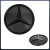 For Mercedes Benz Silver And Black Front Grill Newest 3D Style Emblems W176 W246 W205 W212 W207 W217 W251 R231 W166 X166 X156