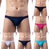 Thin Men Underwear Underpants White/Black/Rose Red/Sapphire