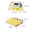 Breathable Cat  Tote Bag Lightweight Pet Crossbody Bag Visible Cat Carrier Bag  Travel