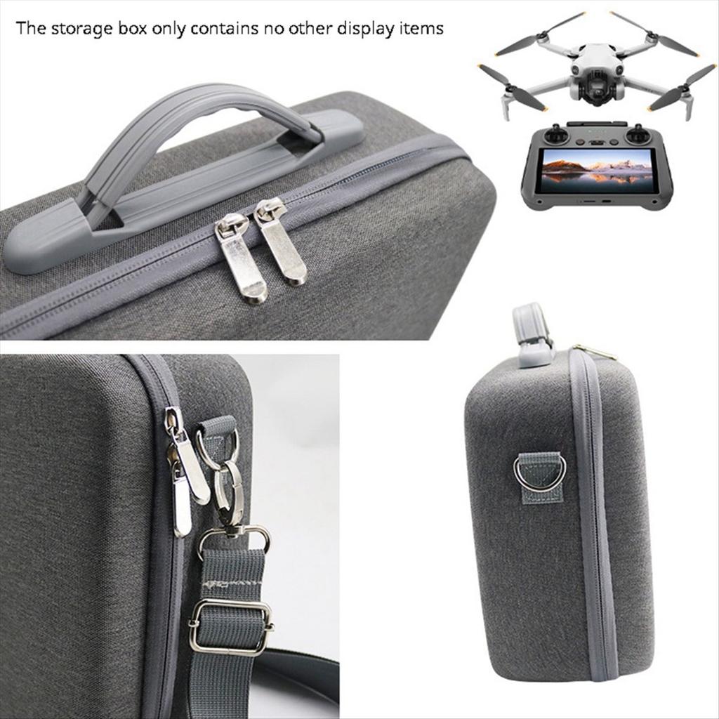 Carrying Case for Mini 4 Pro Drone Bod Remote Controller Protective Storage Bag Hanbag Box Portable Travel Bag
