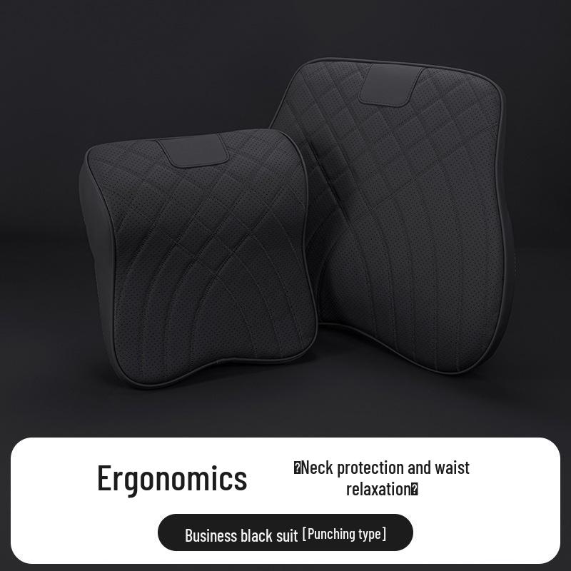 Geely Galaxy E8 Car Headrest and Neck Pillow with L6 Backrest Lumbar Support