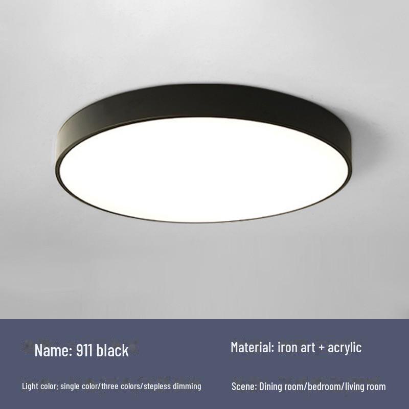 Modern LED Ceiling Lamp: Round Design for Bedroom, Balcony, or Entrance