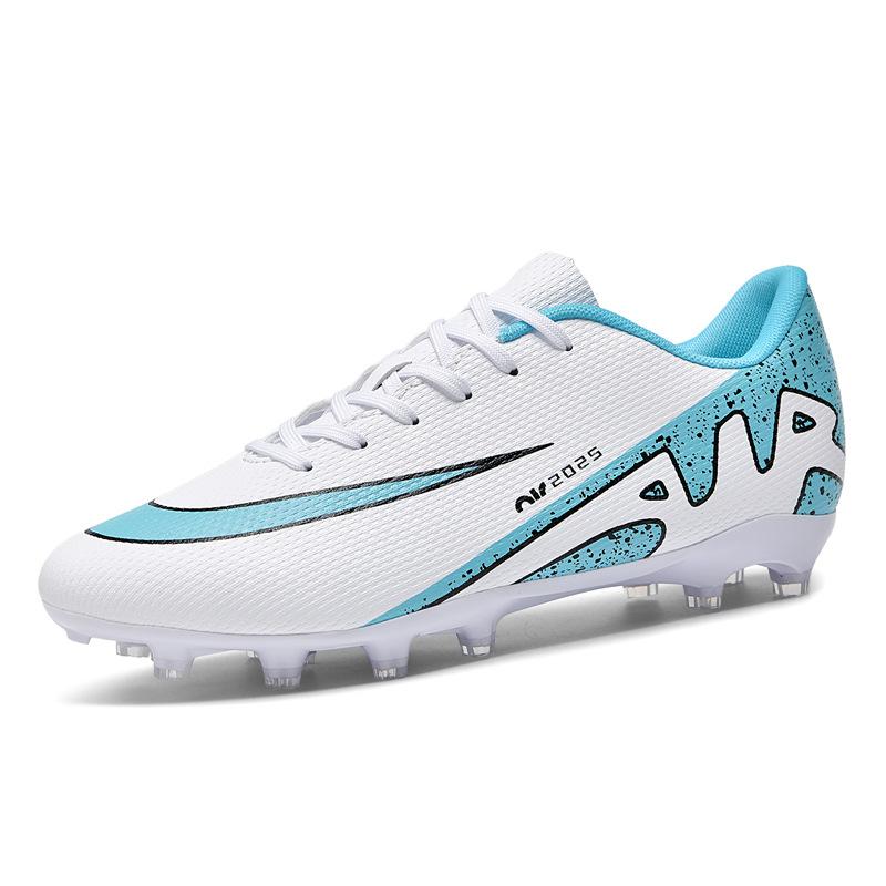 Low-top football shoes men's and women's long broken nails teen adult older children's students lawn football training shoes