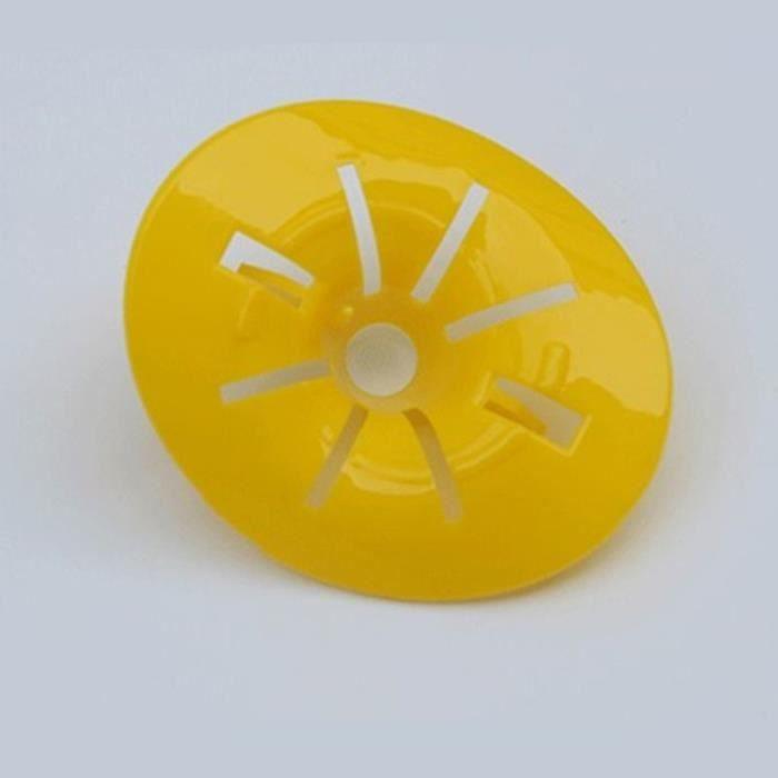 Attrape-abeilles en plastique jaune réutilisable en forme de fleur insectes volants entonnoir piège à guêpes antiparasitaire tueur