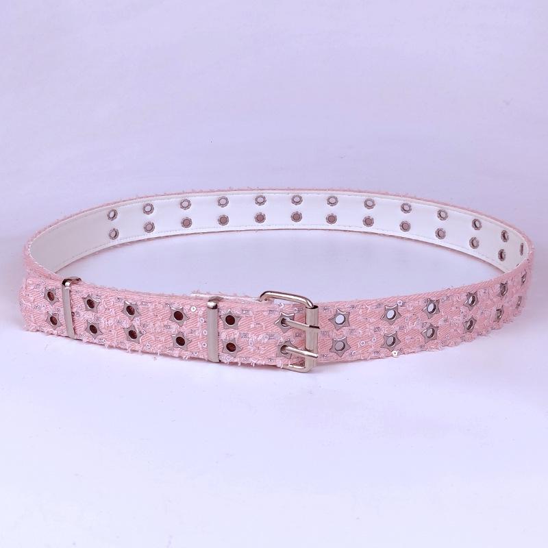 Women's Y2K Style Casual Jeans Belt - New 2025 Summer Korean Fashion