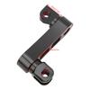 1 Pair Motorcycle Foot Peg Highway Extension Bracket 360° Adjustable Rugged Foot Peg Extension Bracket for Touring