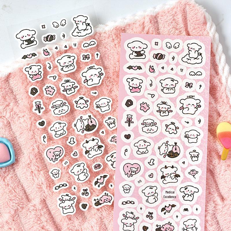 Yuezhen Tongmeng Paradise Die-cut Cartoon Stickers for Children's Journals