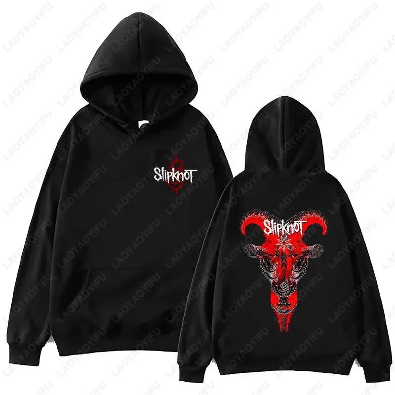 New Retro Casual Style Rock Band Men Hoodie Sweatshirts Casual Clothes Hoody Warmth Streetwear Pullovers Top