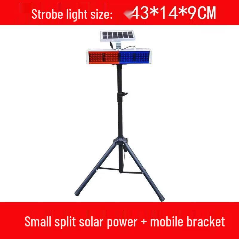 Portable Solar LED Traffic Warning Light