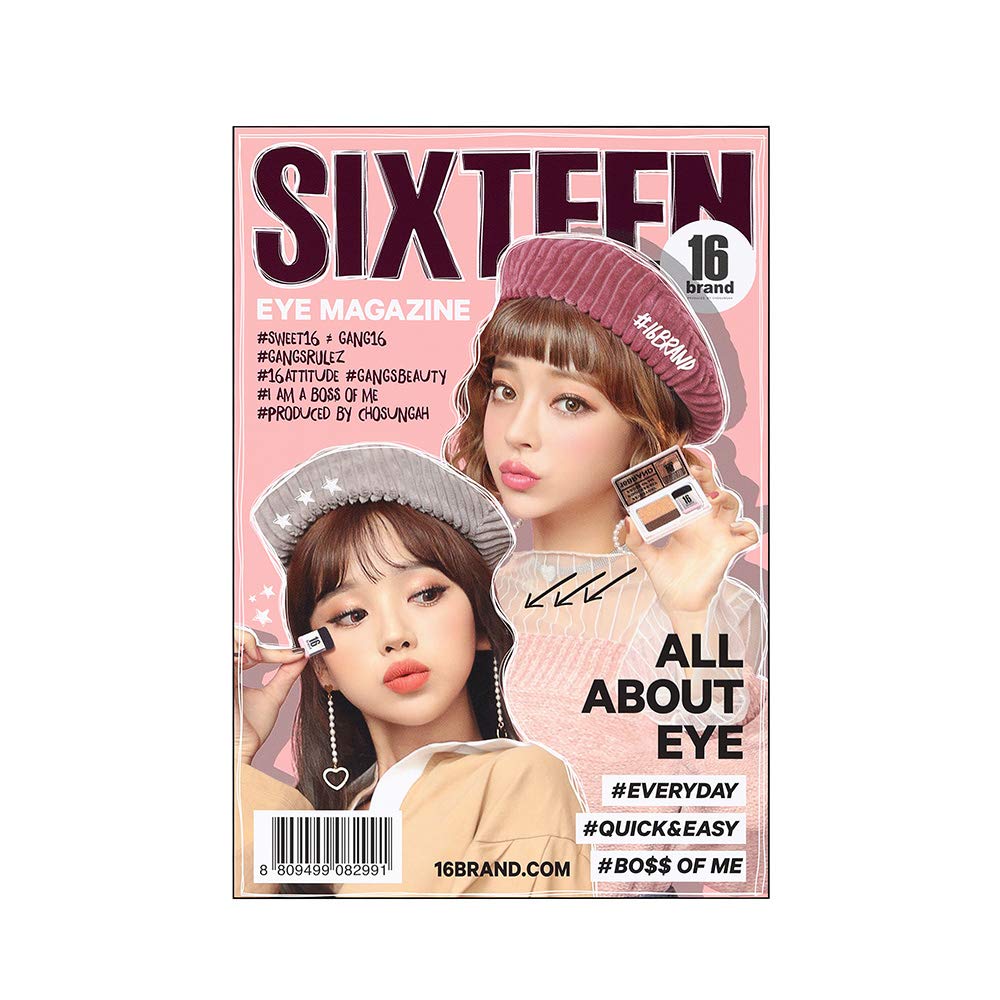 

Sixteen Brand Eye Magazine EVERYDAY Eye Shadow 16brand Everyday (2g)