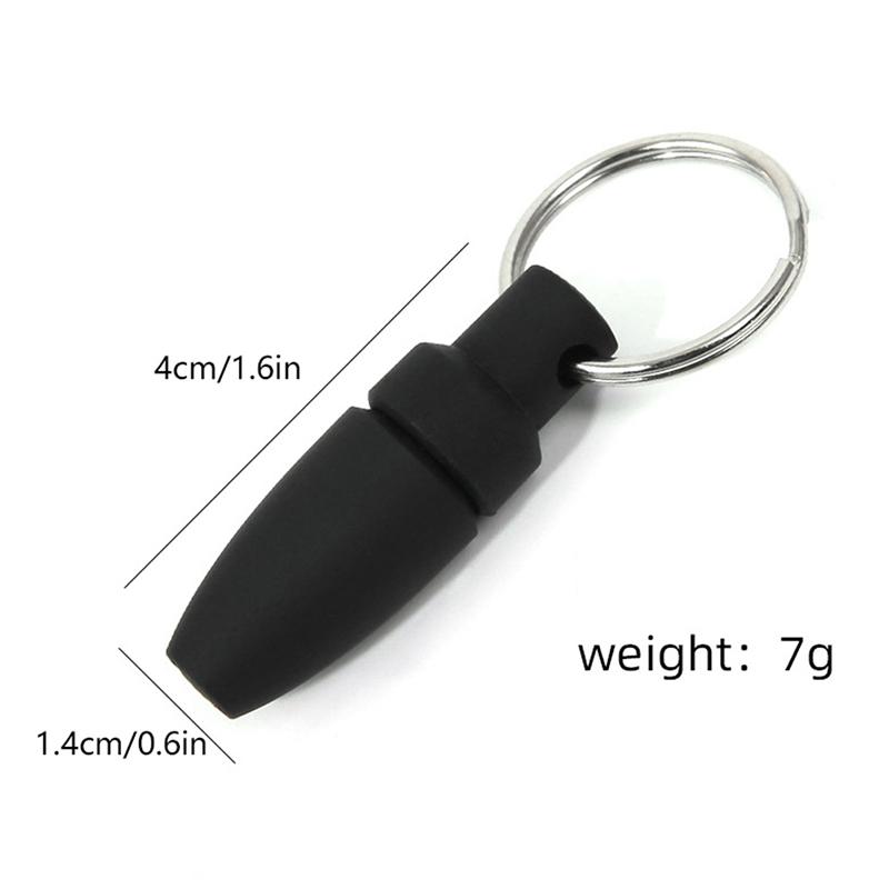 New With Key Ring Clip Rubber Portable Cigar Puncher Accessories Blade Cigar Cutter Drill Hole Pocket knife for Cigar Gadgets