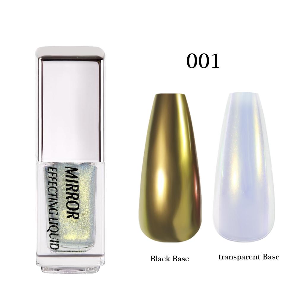 New Nail Art Liquid Magic Mirror Powder Ice Muscle Non-Flying Powder Liquid Mirror Flour Fairy Powder Nail Art Magic Liquid
