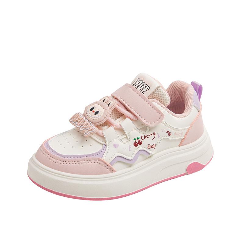 2025 Autumn Girls' Casual Princess Sneakers - Soft Sole Sports Shoes for Middle and Big Kids