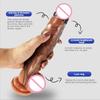 MELEON Realistic Penis Extension Cock Sleeve Reusable Silicone Penis Enlarger Delay Condoms For Adult Men Dildo Enhancer Sex Toys