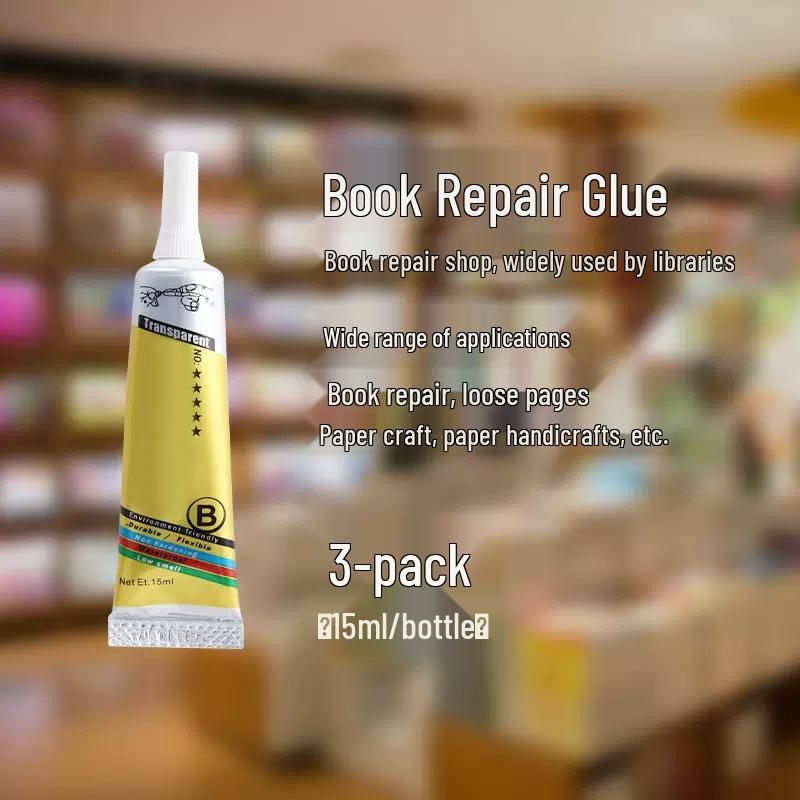 Bookbinding Glue for Thick Book Spines and Loose Pages