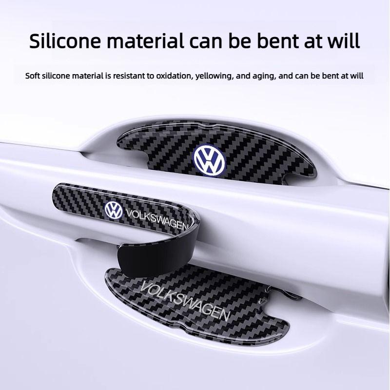 W160for Volkswagen Tiguan, Lavida, Tiguan, Polo, Passat, Touareg and Magotan Door Handle Anti-scratch Stickers and Door Bowl Protect