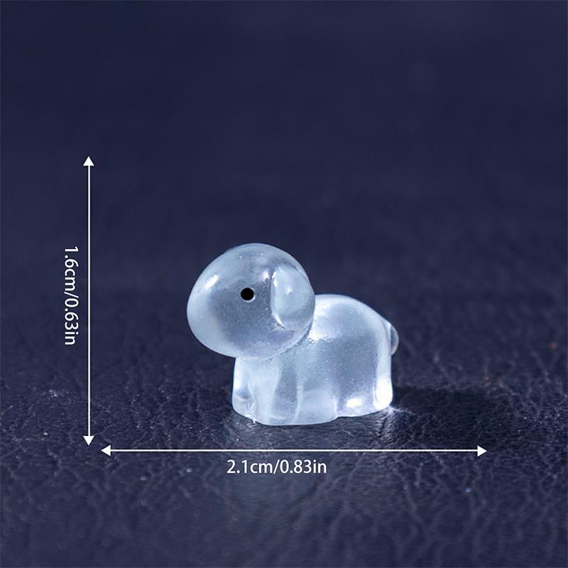 

5 шт. Милый кукольный домик Светящаяся кукла-призрак Миниатюрные модели DIY Аксессуар Декор кукольного домика Хэллоуинские украшения Светящаяся в темноте игрушка