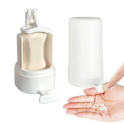 Bar Soap Grinder Solid Soapy Bar Grinding Box Holder Wall Mounted Soap Bar Shredder Refillable Soapy Bar Dispenser For Bathroom