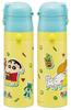 Skater Water Direct Crayon Design for Boys and Stainless Sports Children's Bottle, Drinking, 470ml, Shin-chan 26, Girls, Insulated, Steel,