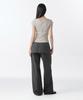 MUSINSA STANDARD WOMAN Women'S Wrap Skirt Parachute Pants [Dark Gray]