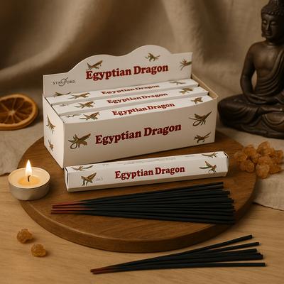 Egyptian Dragon Incense Sticks, 20 Sticks