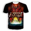Vintage Men's T-shirt Classic Band Accept 3D Printed T Shirts Man Women Hip Hop Short Sleeve Tee Fashion Street Men Top Clothing